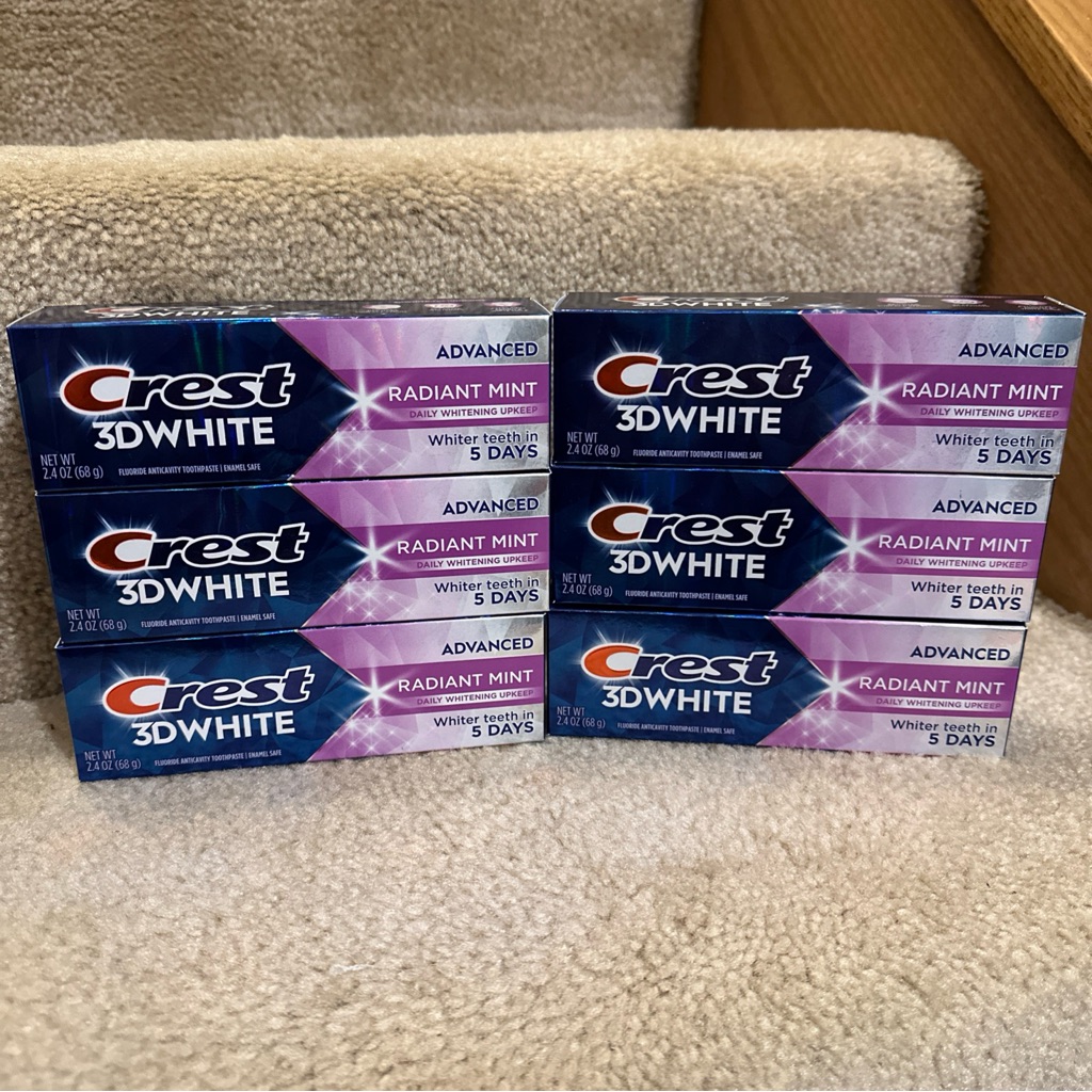 Crest 3d White Advanced Toothpaste - Radiant Mint